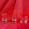 Verrines transparentes